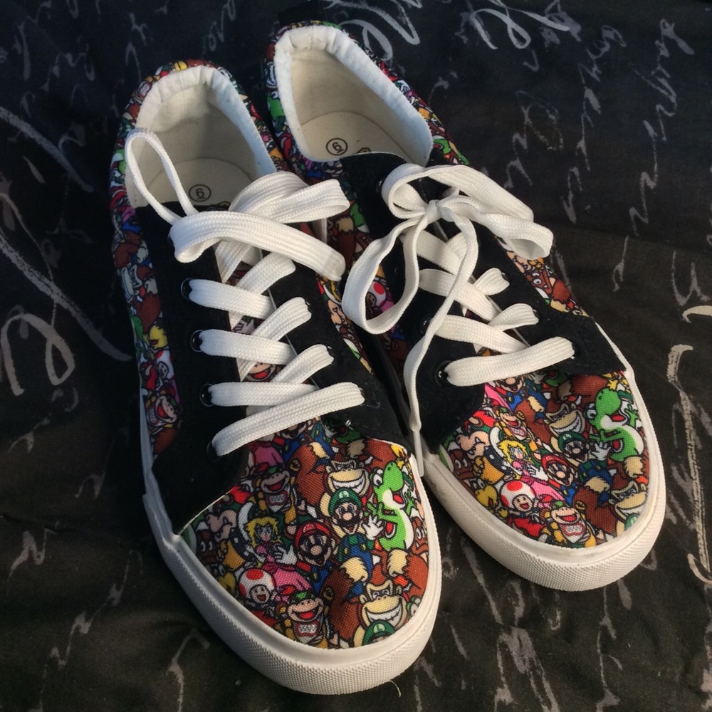 Super Mario Skate Shoes